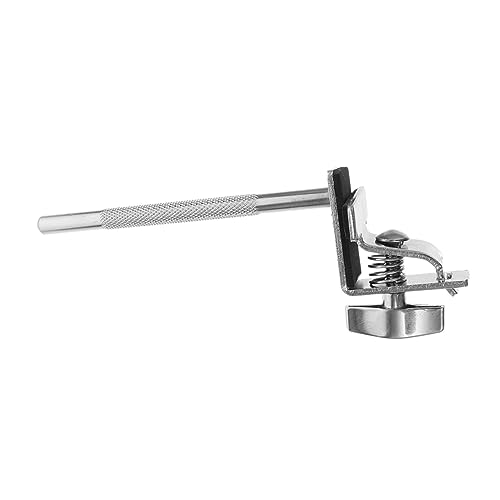 BESTonZON Schlagzeug Kuhglocken Clip Trommelmontierte Kuhglocken Klemme Kuhglocken Clip Zubehör Kuhglocken Halter Clip Klemmhalter Halterung Percussion Trommel Kuhglocken Zubehör von BESTonZON