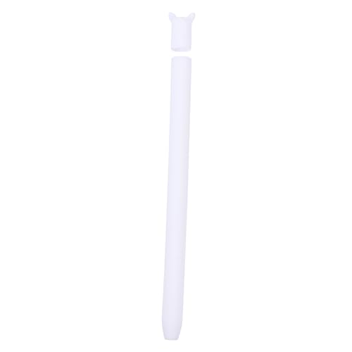 BESTonZON Touch-Pen-hülle Stylus-stiftabdeckung Aus Silikon Berühren Stiftschutz Stylus Stiftkappe Stylus Stiftetui Silikonhülle Kieselgel Ohr Weiß Generation von BESTonZON