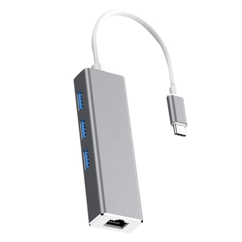 BESTonZON Typec Zu Gigabit Netzwerk Karten Konverter Einfacher Netzwerkkonverter Konverter Netzwerkkarte Konverter Für Heimnetzwerke Netzwerkkarten Ethernet USB von BESTonZON