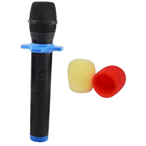 BESTonZON simuliertes Mikrofon vortäuschen stütze gefälschtes Mikrofon- Mikrofonmodell Prop Microfon Handheld Reportermikrofon Plastik von BESTonZON