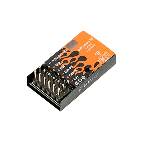 BETAFPV ELRS Micro Receiver Support 5 CH PWM Outputs Failsafe Function with IPEX MHF T Antenna Compatible for Multirotors Fixed-Wing Helicopters RC Cars Boats Easy to Install Plug and Play BETAFPV ELRS Micro Receiver Support 5 CH PWM Outputs Failsafe Function with IPEX MHF T Antenna Compatible for Multirotors Fixed-Wing Helicopters RC Cars Boats Easy to Install Plug and Play von BETAFPV