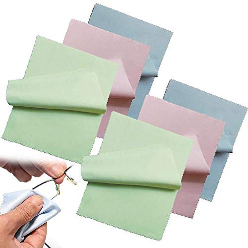 BETOY Brillenputztuch - Microfasertuch -Brillenputz Tuch- Reinigungstuch(20x20 cm) ideal für die Reinigung von Glas, Brille, Kamera-Objektie, Handy, empfindliche Oberflächen von BETOY