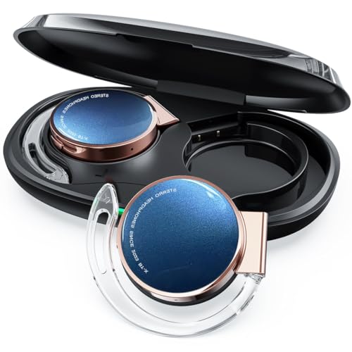 BEVCEFCC Bluetooth Kopfhörer On Ear Bluetooth 5.3, Clip On Ear Kopfhörer mit Mikrofon, 15 Stunden Musikwiedergabe, Schmerzlos zu Tragen, Open Ear Kopfhörer, Clip On Ear Kopfhörer, für Work BEVCEFCC Bluetooth Kopfhörer On Ear Bluetooth 5.3, Clip On Ear Kopfhörer mit Mikrofon, 15 Stunden Musikwiedergabe, Schmerzlos zu Tragen, Open Ear Kopfhörer, Clip On Ear Kopfhörer, für Work von BEVCEFCC