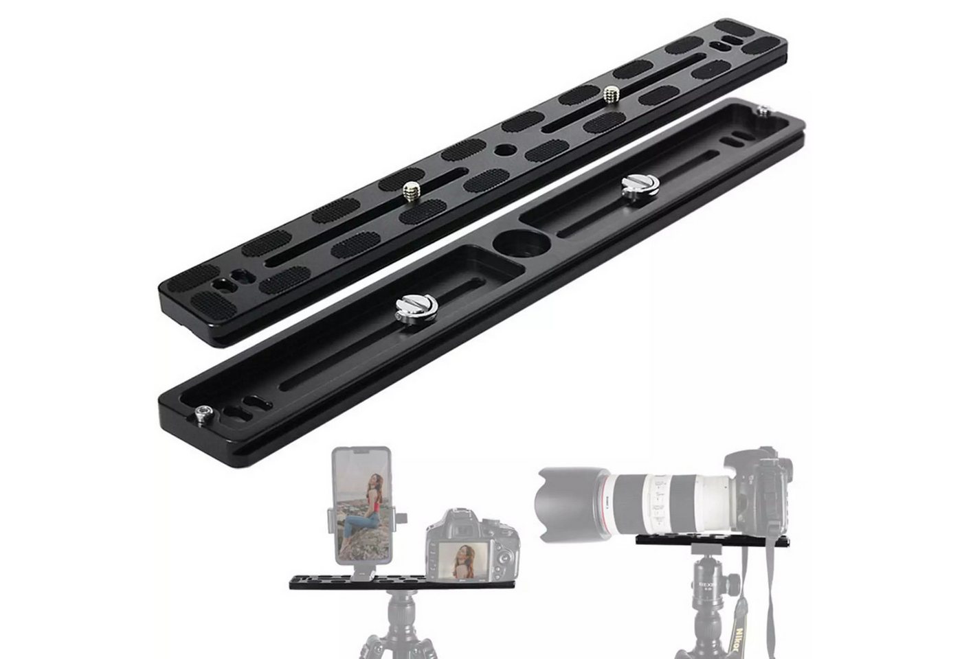BEXIN 300mm Schnellwechselplatte Adapter Stativ für DSLR-Kameraköpfe Kamerastativ BEXIN 300mm Schnellwechselplatte Adapter Stativ für DSLR-Kameraköpfe Kamerastativ von BEXIN