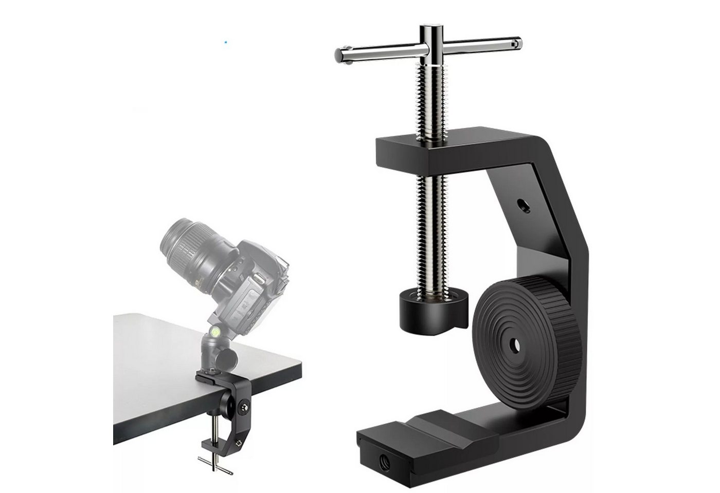 BEXIN Kamerazubehör-Set 175mm C-Klemme Feste Tischklemme Halterung Aluminium für DSLR-Kamera BEXIN Kamerazubehör-Set 175mm C-Klemme Feste Tischklemme Halterung Aluminium für DSLR-Kamera von BEXIN