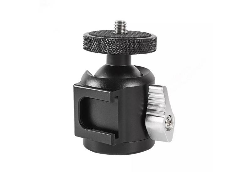 BEXIN Kugelkopf 360° Mini-Kugelkopf Kamerahalterung Cold Shoe Adapter für DSLR Kamera von BEXIN