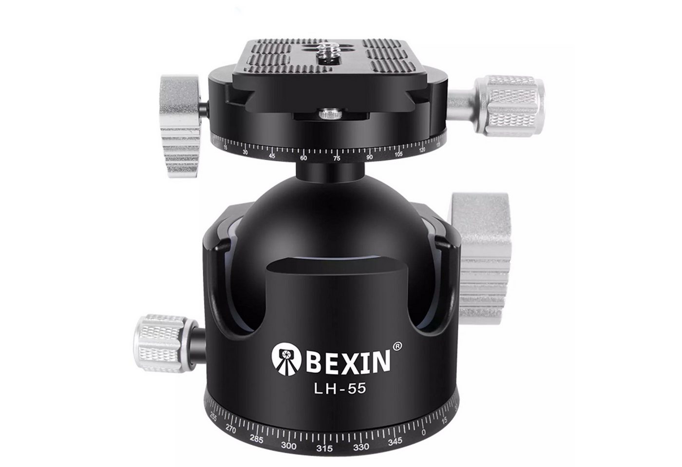 BEXIN Panoramakopf 55mm Doppelter Panorama-Stativkopf Platte für DSLR-Kamera BEXIN Panoramakopf 55mm Doppelter Panorama-Stativkopf Platte für DSLR-Kamera von BEXIN