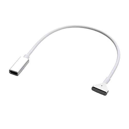 BEYEE Ausgang 60W Kabel USB-C Buchse Schnittstellenadapter, Typ C Ladekonverter Kompatibel für 2012-2015 Pro 13'' Air 11'' 13'' (T-Spitze) von BEYEE