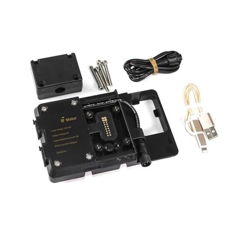 Für Pan Für Amerika 1250 Für PA1250 Für RA1250 2021 2022 Motorrad Navigation GPS Platte Anzupassen Halterung Telefon Halter Telefon Stehen Motorrad Lenker Navigation Platten Halterung(Wireless) von BEYEPZNZCK