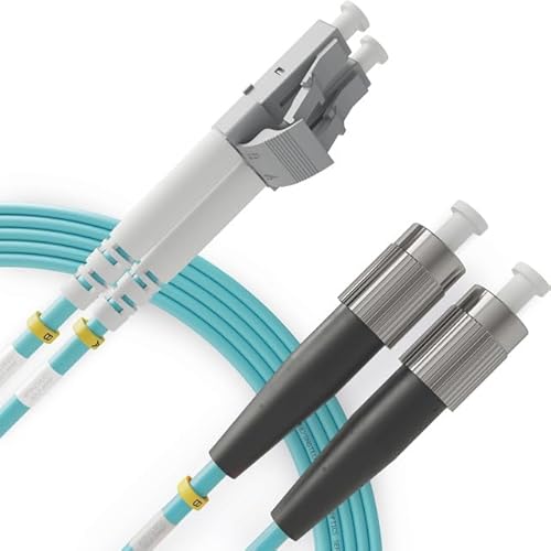 BEYONDTECH LWL Patchkabel LC FC OM4 - Glasfaser Multimode Duplex (7 Meter) UPC/UPC - 50/125 40G (LSZH) von BEYONDTECH