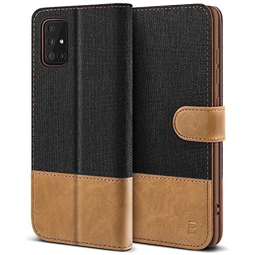 BEZ Hülle für Samsung A51 Hülle, Handyhülle für Samsung A51 Klappbar Kompatibel für Samsung Galaxy A51, Schutzhüllen aus Klappetui mit Kreditkartenhaltern, Ständer, Magnetverschluss, Schwarz BEZ Hülle für Samsung A51 Hülle, Handyhülle für Samsung A51 Klappbar Kompatibel für Samsung Galaxy A51, Schutzhüllen aus Klappetui mit Kreditkartenhaltern, Ständer, Magnetverschluss, Schwarz von BEZ