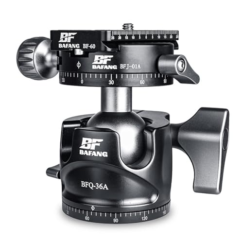 BF BAFANG Kamera Kugelkopf Stativkopf,36mm Stativköpf mit 1/4 Zoll Schnellwechselplatte und Wasserwaagee für Stativ,Einbeinstativ,DSLR Kamera,Maximale Belastung 10kg,Schwarz BF BAFANG Kamera Kugelkopf Stativkopf,36mm Stativköpf mit 1/4 Zoll Schnellwechselplatte und Wasserwaagee für Stativ,Einbeinstativ,DSLR Kamera,Maximale Belastung 10kg,Schwarz von BF BAFANG