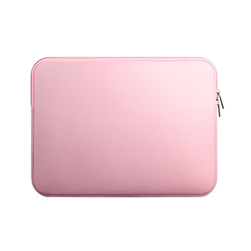 BF-notebook bag BigForest Lycra H¨¹LLE Sleeve Laptoptasche f¨¹r 13.3-14 Zoll MacBooks, Laptops mit Bonus-Tasche Pink von BF-notebook bag