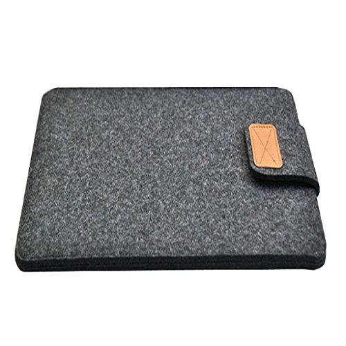 BigForest MacBook Pro 11 Zoll Filz Sleeve H¨¹LLE - Ultrabook Laptoptasche Notebooktasche Laptop Schutzh¨¹LLE Tasche Dark Grey von BF-notebook bag