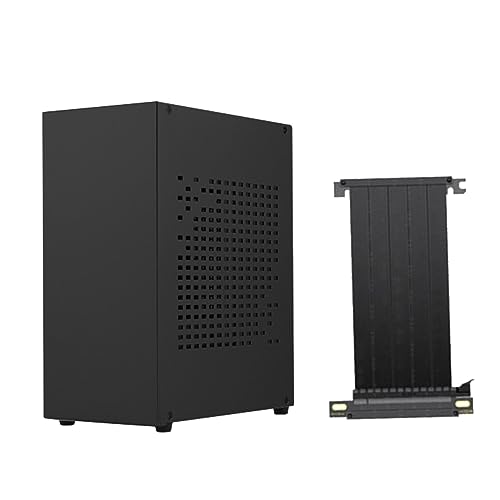 Aluminium-Gehäuse für ITX-Motherboards, USB 3.0, unterstützt RTX2070-Grafikkarte, 1U-Netzteil, PCIE3.0-Kabel Aluminium-Gehäuse für ITX-Motherboards, USB 3.0, unterstützt RTX2070-Grafikkarte, 1U-Netzteil, PCIE3.0-Kabel von BFANGLC