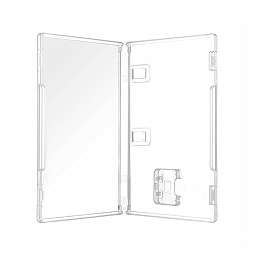 Aufbewahrungsbox für Spielkarten und Micro-SD-Speicherkarten für NS-Kartuschenschlitz, tragbar, transparent Aufbewahrungsbox für Spielkarten und Micro-SD-Speicherkarten für NS-Kartuschenschlitz, tragbar, transparent von BFANGLC