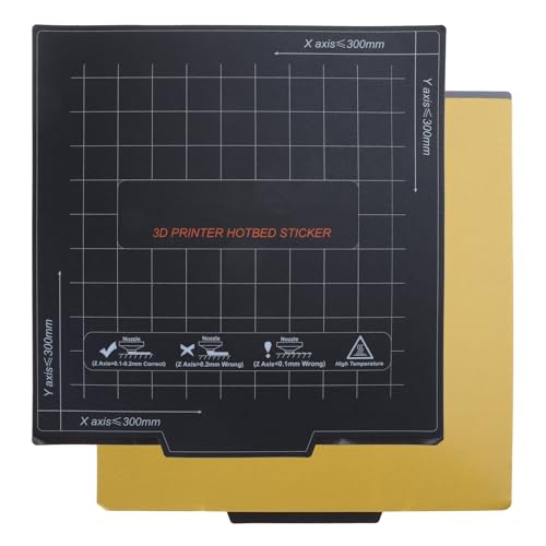 Aufkleber für 3D-Drucker, Heißbett-Aufkleber, Plattform, flexibles Blatt, Bodenplatte, Aufkleber, 180/235/310 mm, abnehmbare Matte Aufkleber für 3D-Drucker, Heißbett-Aufkleber, Plattform, flexibles Blatt, Bodenplatte, Aufkleber, 180/235/310 mm, abnehmbare Matte von BFANGLC