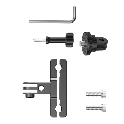 BFANGLC Fahrradhalterung aus Aluminiumlegierung, Halterung für 13 Panorama-Action-Kameras für Outdoor-Sportarten BFANGLC Fahrradhalterung aus Aluminiumlegierung, Halterung für 13 Panorama-Action-Kameras für Outdoor-Sportarten von BFANGLC