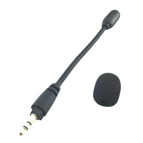 BFANGLC Game-Mikrofon-Ersatz für HS35 HS45 Gaming-Headset, 3,5 mm Mikrofonarm mit Schaumstoff BFANGLC Game-Mikrofon-Ersatz für HS35 HS45 Gaming-Headset, 3,5 mm Mikrofonarm mit Schaumstoff von BFANGLC