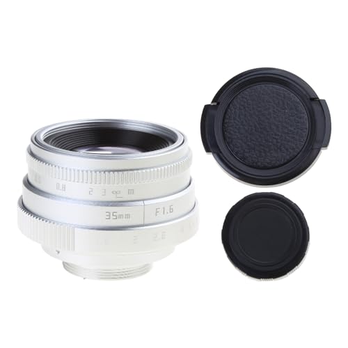 BFANGLC Großes manuelles Kameraobjektiv 35 mm F1.6 Objektiv für A6000 X-T10 X-A3 X-E2 Kamerazubehör BFANGLC Großes manuelles Kameraobjektiv 35 mm F1.6 Objektiv für A6000 X-T10 X-A3 X-E2 Kamerazubehör von BFANGLC