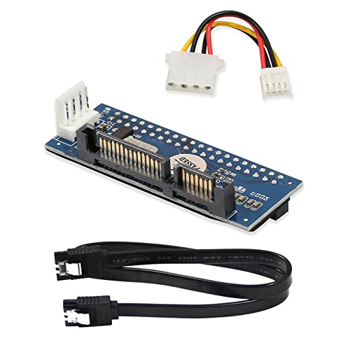 BFANGLC IDE-zu-ATA-Adapter, 3,5 Zoll, Parallel zu Festplatte, IDE-Konverter, 40-polig auf 7+15-polig BFANGLC IDE-zu-ATA-Adapter, 3,5 Zoll, Parallel zu Festplatte, IDE-Konverter, 40-polig auf 7+15-polig von BFANGLC
