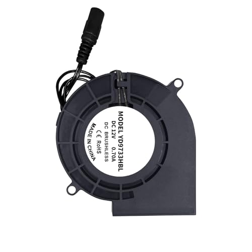 BFANGLC Kompakter 12 V bürstenloser Gebläseventilator, 97 mm Lager, Zentrifugalventilator für Computerkühlung und Grill-Raucherbelüftung BFANGLC Kompakter 12 V bürstenloser Gebläseventilator, 97 mm Lager, Zentrifugalventilator für Computerkühlung und Grill-Raucherbelüftung von BFANGLC