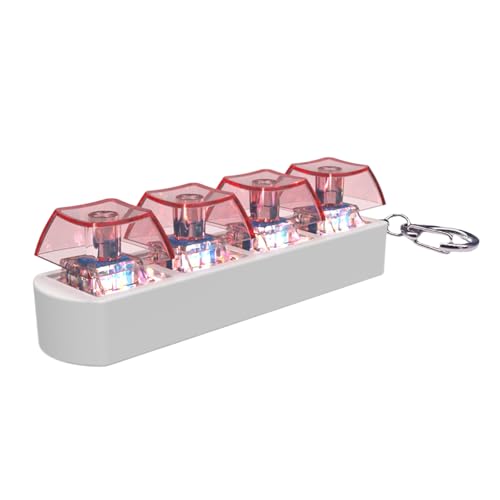 BFANGLC LED-beleuchtete Tastatur-Klicks, Schlüsselanhänger, Tastenkappen-Tester für Erwachsene, Tastaturklicks, LED-Licht, Schlüsselanhänger-Spielzeug BFANGLC LED-beleuchtete Tastatur-Klicks, Schlüsselanhänger, Tastenkappen-Tester für Erwachsene, Tastaturklicks, LED-Licht, Schlüsselanhänger-Spielzeug von BFANGLC