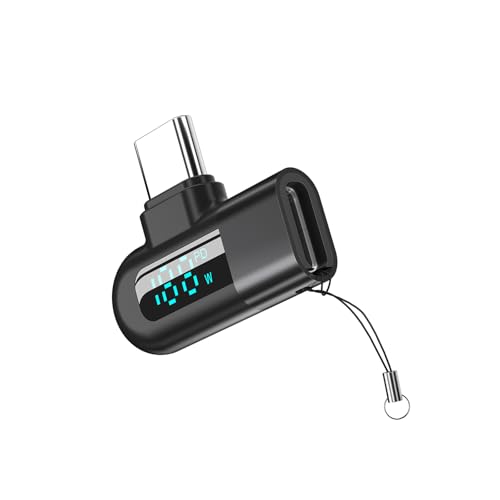 BFANGLC Schnelle 120-W-USB-C-Anschlüsse, leistungsstarker USB-C-Adapter mit LED-Bildschirm, unterstützt 480 Mbps Datenübertragungsadapter BFANGLC Schnelle 120-W-USB-C-Anschlüsse, leistungsstarker USB-C-Adapter mit LED-Bildschirm, unterstützt 480 Mbps Datenübertragungsadapter von BFANGLC