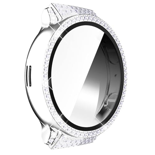BFANGLC Smartwatch-Shell, Vollkristall-Lünettengehäuse für Watch Active 2, 40 mm/44 mm, mit Panzerglasfolie BFANGLC Smartwatch-Shell, Vollkristall-Lünettengehäuse für Watch Active 2, 40 mm/44 mm, mit Panzerglasfolie von BFANGLC