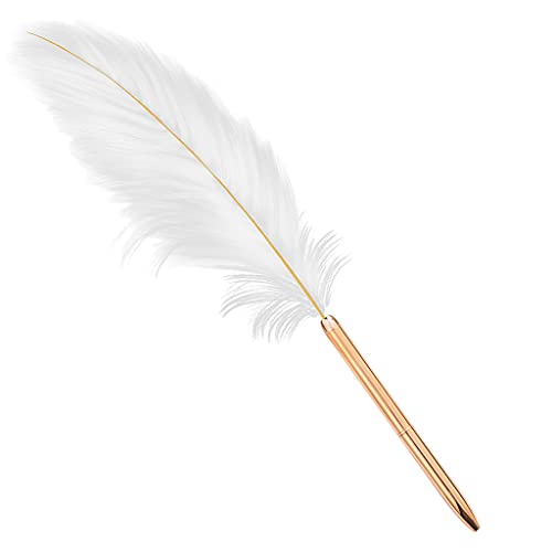 BFANGLC Stilvoller weißer Kugelschreiber, Hochzeitsschreibstift, Business-Stift, ideal für Lehrer, Frauen, Männer, Schule BFANGLC Stilvoller weißer Kugelschreiber, Hochzeitsschreibstift, Business-Stift, ideal für Lehrer, Frauen, Männer, Schule von BFANGLC