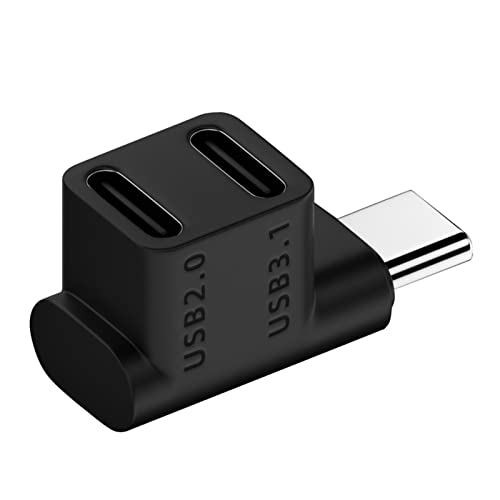 Dockingstation für USB-Typ-C-Ladegeräte, One-Out-Adapter, Spielkonsole, Handy, Tablets, Zubehör Dockingstation für USB-Typ-C-Ladegeräte, One-Out-Adapter, Spielkonsole, Handy, Tablets, Zubehör von BFANGLC