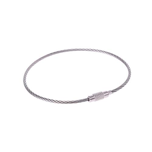 Edelstahl für Schlüsselhalter, Spaltringe, Schlüsselanhänger, Schnalle, Clip, Schlüsselring, Drahtschlaufe Edelstahl für Schlüsselhalter, Spaltringe, Schlüsselanhänger, Schnalle, Clip, Schlüsselring, Drahtschlaufe von BFANGLC