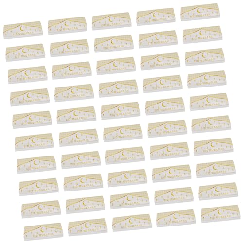 Elegante Geldhalter Karten für Familie und Freunde, Eid-Feierkarten für Kinder, Teenager, Erwachsene, Partyzubehör, 50 Stück Elegante Geldhalter Karten für Familie und Freunde, Eid-Feierkarten für Kinder, Teenager, Erwachsene, Partyzubehör, 50 Stück von BFANGLC