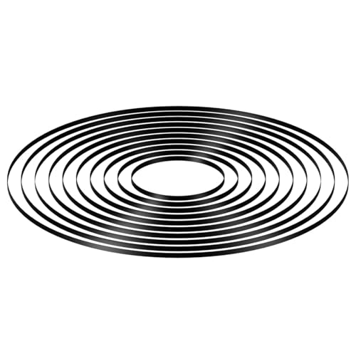 Plattenspieler-Gürtel für Plattenspieler, 190–471 mm, verschiedene Spezifikationen, Plattenspieler-Gürtel, Ersatz für Plattenspieler, 10 Stück Plattenspieler-Gürtel für Plattenspieler, 190–471 mm, verschiedene Spezifikationen, Plattenspieler-Gürtel, Ersatz für Plattenspieler, 10 Stück von BFANGLC