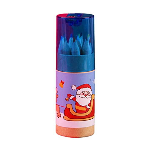 Tragbare Buntstifte, hochwertige Buntstifte, Kinder-Kunst-Set für Kinder, Jungen, Mädchen, Kunst, Zeichnen, Kartenherstellung, 12 Farben von BFANGLC