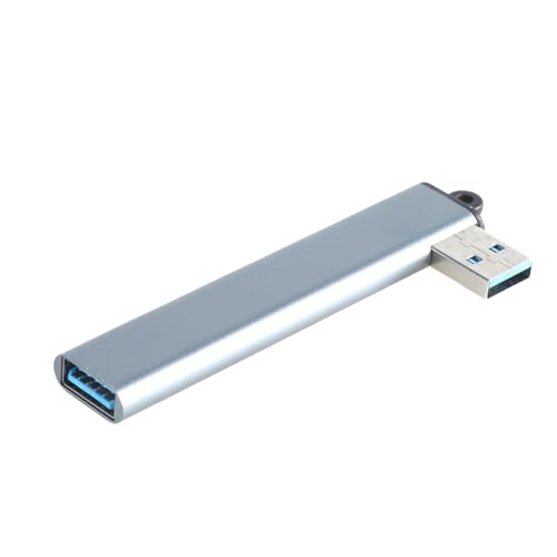 USB-Adapter-Splitter, 3 USB-2.0-Anschlüsse und 1 USB-3.0-Anschluss, platzsparend für Tastatur-Kartenleser-Verbindung von BFANGLC