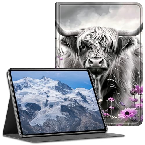 BFDHGQZC Schutzhülle für Kindle Fire HD 10 & 10 Plus Tablet (13. / 11. Generation, Version 2023/2021), 25,7 cm (10,1 Zoll), PU-Leder, stoßfest, Standfunktion, automatische Wake/Sleep-Funktion von BFDHGQZC