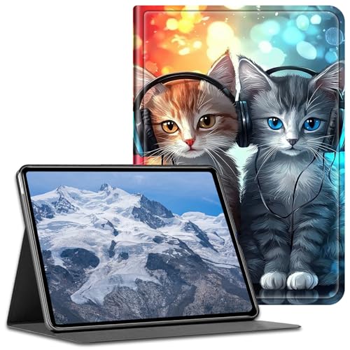 BFDHGQZC Schutzhülle für Kindle Fire HD 10 und 10 Plus Tablet (13. / 11. Generation, Version 2023/2021), 25,7 cm (10,1 Zoll), PU-Leder, stoßfest, Standfunktion, automatische Wake-/Sleep-Funktion von BFDHGQZC