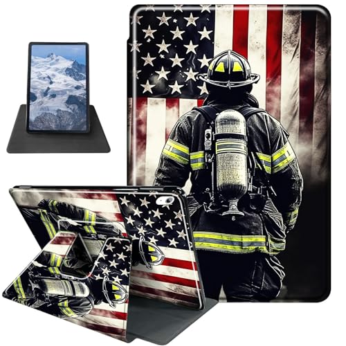 Schutzhülle für iPad 10. Generation 10,9 Zoll 2022 Feuerwehrmann Thema 360 Grad drehbarer Ständer Schutzhülle mit Auto Sleep/Wake für iPad 10th 2022 Tablet Schutzhülle für iPad 10. Generation 10,9 Zoll 2022 Feuerwehrmann Thema 360 Grad drehbarer Ständer Schutzhülle mit Auto Sleep/Wake für iPad 10th 2022 Tablet von BFDHGQZC