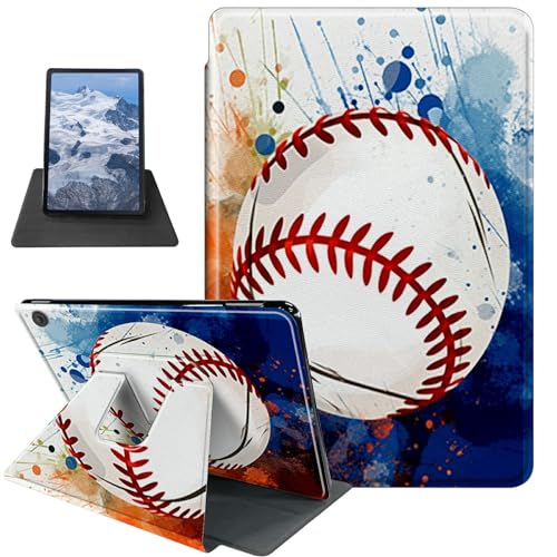 Schutzhülle mit Baseball-Muster für iPad 10.2, iPad 9. Generation 2021, iPad 8. Generation 2020, iPad 7. Generation 2019, 360 Grad drehbarer Ständer, Schutzhülle mit automatischer Sleep/Wake-Funktion Schutzhülle mit Baseball-Muster für iPad 10.2, iPad 9. Generation 2021, iPad 8. Generation 2020, iPad 7. Generation 2019, 360 Grad drehbarer Ständer, Schutzhülle mit automatischer Sleep/Wake-Funktion von BFDHGQZC