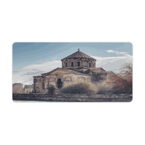 Mauspad, Armenischer Kirchen-Druck, Computer-Schreibtischmatte, Gaming-Mauspad für Zuhause, Büro, Gaming Mauspad, Armenischer Kirchen-Druck, Computer-Schreibtischmatte, Gaming-Mauspad für Zuhause, Büro, Gaming von BFGWK