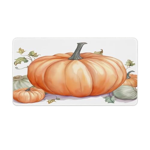 Mauspad, Motiv: Herbst-Aquarell-Kürbisse, Computer-Schreibtischmatte, Gaming-Mauspad für Zuhause, Büro, Gaming Mauspad, Motiv: Herbst-Aquarell-Kürbisse, Computer-Schreibtischmatte, Gaming-Mauspad für Zuhause, Büro, Gaming von BFGWK