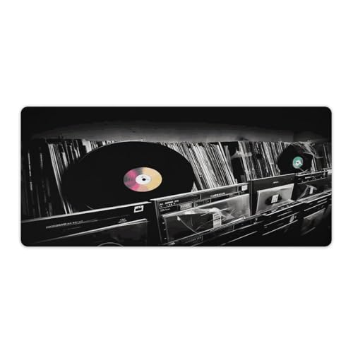 Mauspad, Vinyl-Schallplatten-Druck, Computer-Tischmatte, Gaming-Mauspad für Zuhause, Büro, Gaming Mauspad, Vinyl-Schallplatten-Druck, Computer-Tischmatte, Gaming-Mauspad für Zuhause, Büro, Gaming von BFGWK