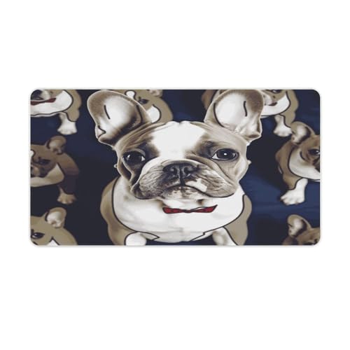 Mauspad, niedlicher französischer Bulldoggen-Druck, Computer-Schreibtischmatte, Gaming-Mauspad für Zuhause, Büro, Gaming Mauspad, niedlicher französischer Bulldoggen-Druck, Computer-Schreibtischmatte, Gaming-Mauspad für Zuhause, Büro, Gaming von BFGWK