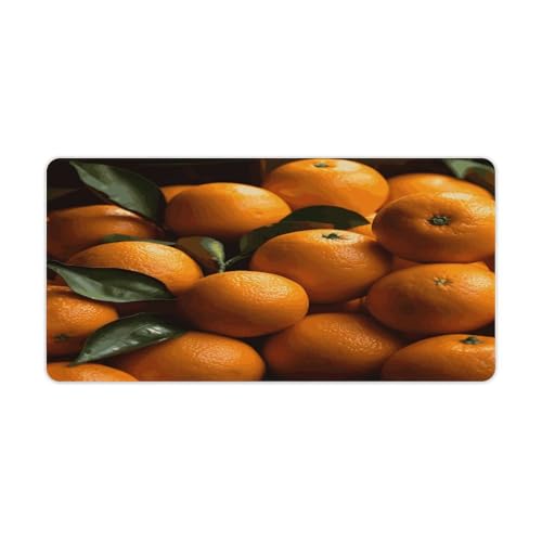 Mauspad mit Orangen-Druck, Computer-Schreibtischmatte, Gaming-Mauspad für Zuhause, Büro, Gaming Mauspad mit Orangen-Druck, Computer-Schreibtischmatte, Gaming-Mauspad für Zuhause, Büro, Gaming von BFGWK