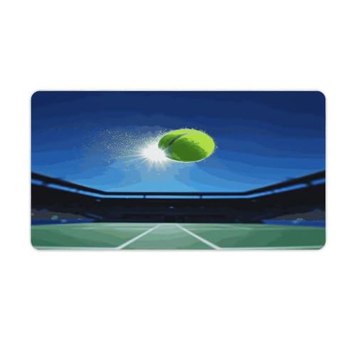 Mauspad mit Tennisball in der Luft, Druck-Computer-Schreibtischmatte, Gaming-Mauspad für Zuhause, Büro, Gaming von BFGWK