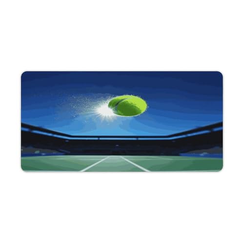 Mauspad mit Tennisball in der Luft, Druck-Computer-Schreibtischmatte, Gaming-Mauspad für Zuhause, Büro, Gaming von BFGWK