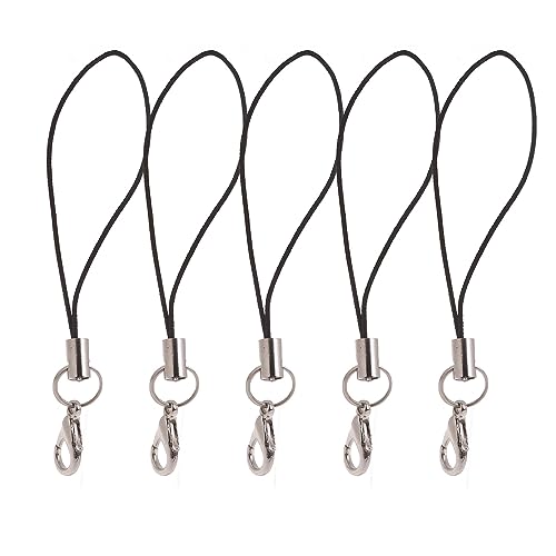 BFLKY 5 Stück Nylon Lanyard Gurt Mit Karabinerverschluss Für Kabellose USB Laufwerke MP3-Kopfhörer Und Andere Kleine Elektronische Geräte BFLKY 5 Stück Nylon Lanyard Gurt Mit Karabinerverschluss Für Kabellose USB Laufwerke MP3-Kopfhörer Und Andere Kleine Elektronische Geräte von BFLKY