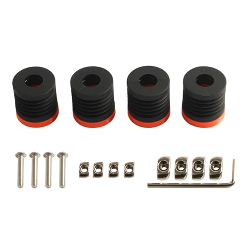 BFLKY Gummifüße Mit Hoher Elastizität Für 3D Drucker Vibrationskontrolle Kompatibilität Mit Mehreren Modellen 4 Stück BFLKY Gummifüße Mit Hoher Elastizität Für 3D Drucker Vibrationskontrolle Kompatibilität Mit Mehreren Modellen 4 Stück von BFLKY