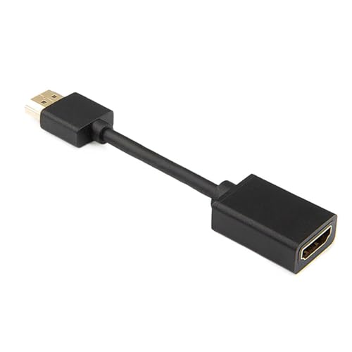 HDMI-Verlängerungskabel, HDMI-Adapter, HDMI-Stecker auf Buchse, Verlängerungskabel, HDMI-zu-HDMI-Konverter-Adapterkabel, kompatibel mit Fire/Roku, TV-Stick, Blu-Ray, PS3/PS4, Plug & Play, Schwarz, 2 HDMI-Verlängerungskabel, HDMI-Adapter, HDMI-Stecker auf Buchse, Verlängerungskabel, HDMI-zu-HDMI-Konverter-Adapterkabel, kompatibel mit Fire/Roku, TV-Stick, Blu-Ray, PS3/PS4, Plug & Play, Schwarz, 2 von BFQZ